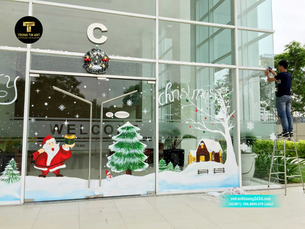 VẼ TRANH TƯỜNG 3D MỸ THUẬT TRỌNG TÍN ART