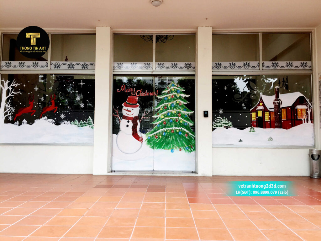 VẼ TRANH TƯỜNG 3D MỸ THUẬT TRỌNG TÍN ART