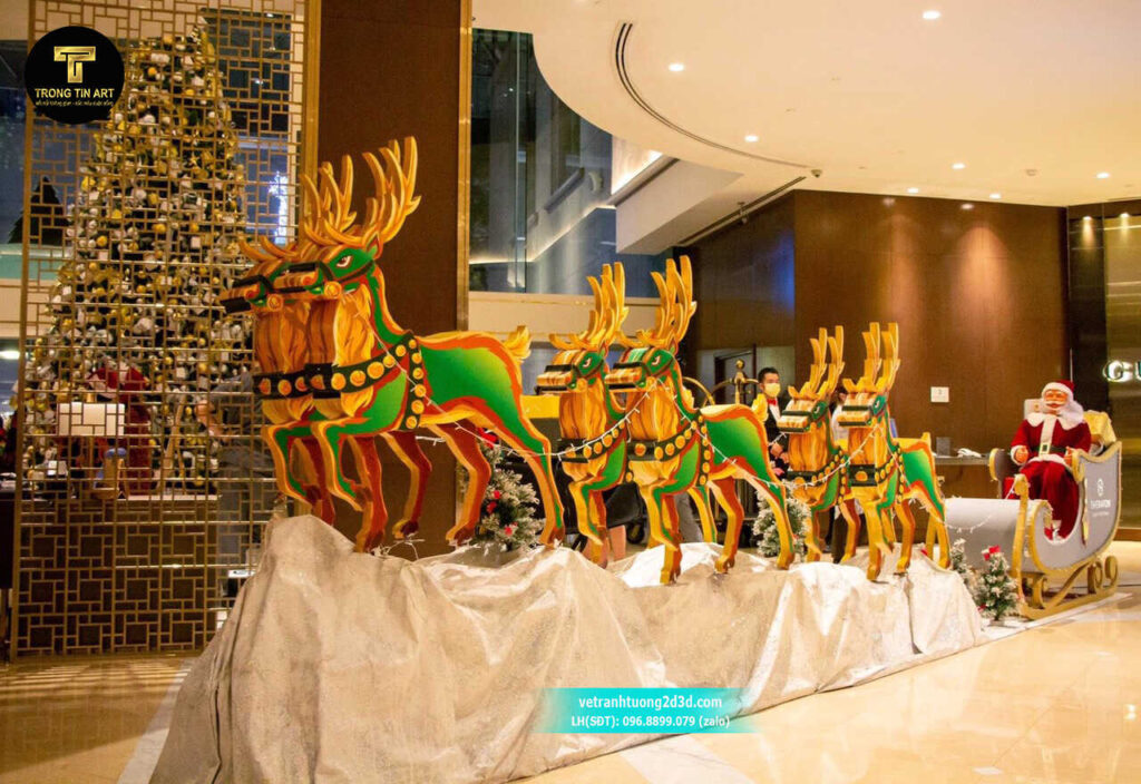 VẼ TRANH TƯỜNG 3D MỸ THUẬT TRỌNG TÍN ART