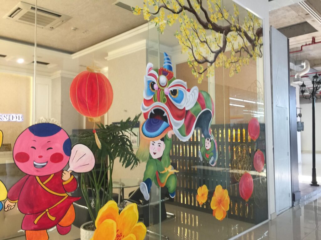 VẼ TRANH TƯỜNG 3D MỸ THUẬT TRỌNG TÍN ART
