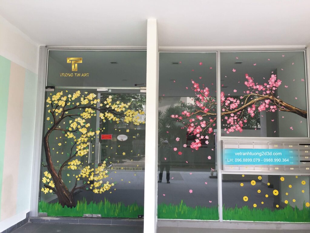 VẼ TRANH TƯỜNG 3D MỸ THUẬT TRỌNG TÍN ART