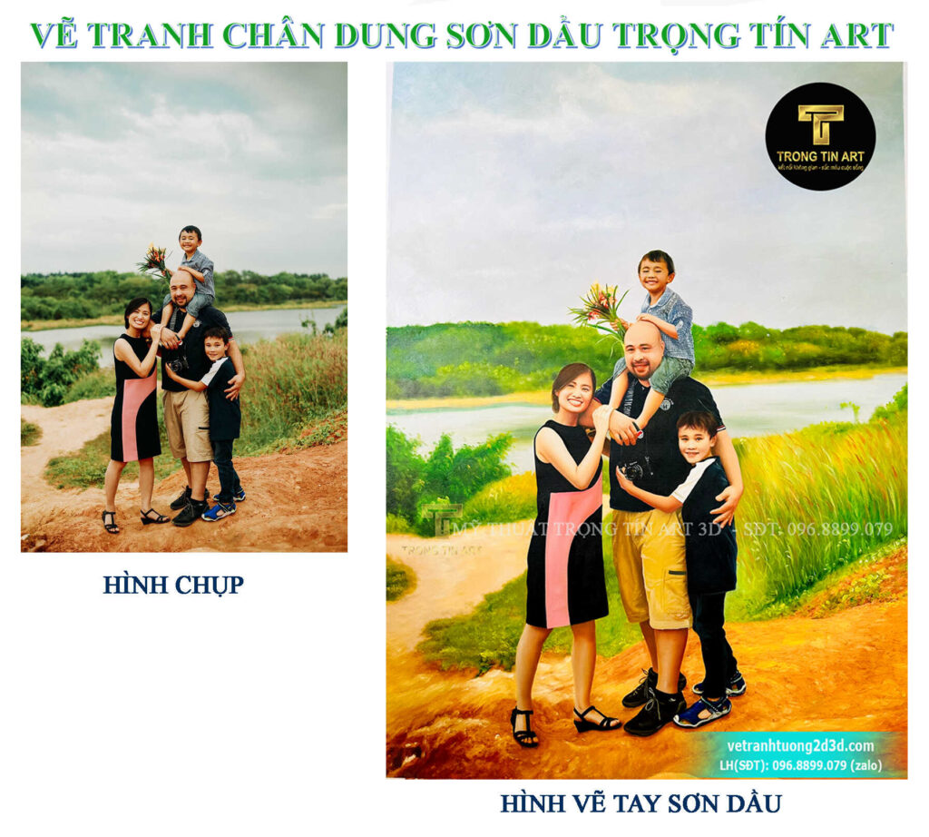 VẼ TRANH TƯỜNG 3D MỸ THUẬT TRỌNG TÍN ART