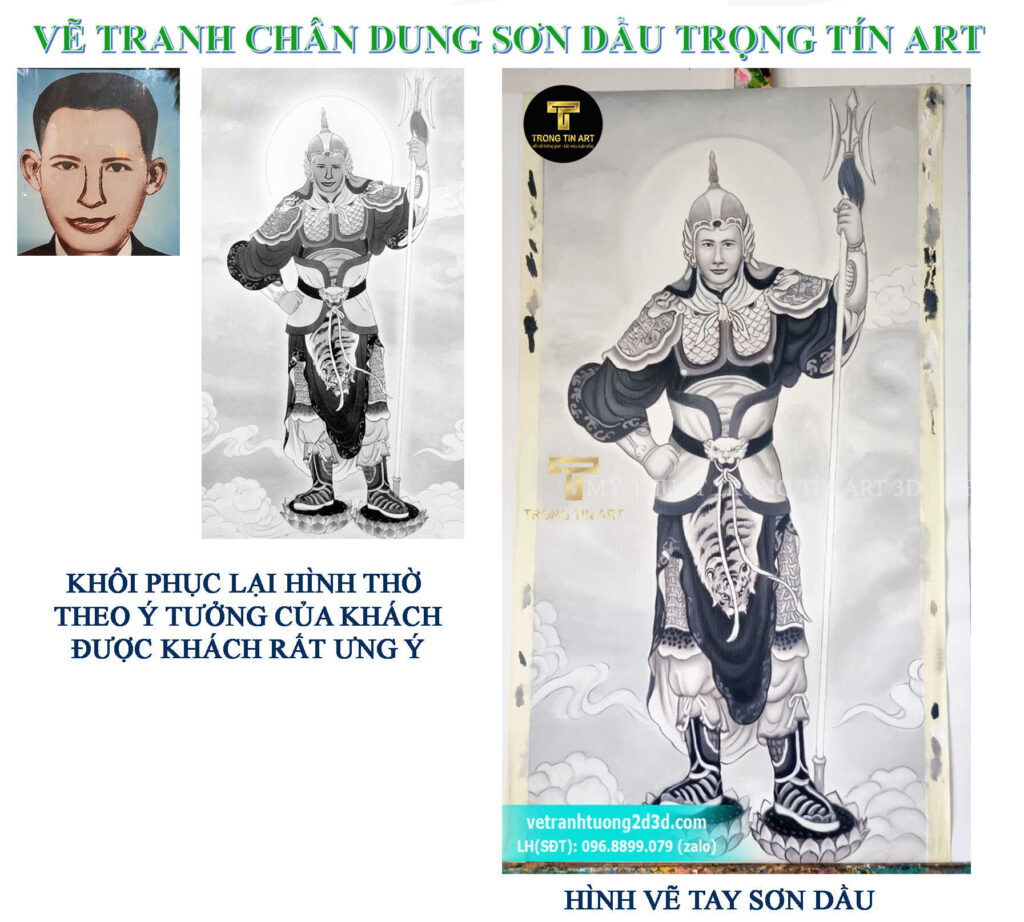 VẼ TRANH TƯỜNG 3D MỸ THUẬT TRỌNG TÍN ART