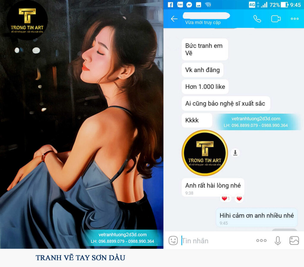 VẼ TRANH TƯỜNG 3D MỸ THUẬT TRỌNG TÍN ART