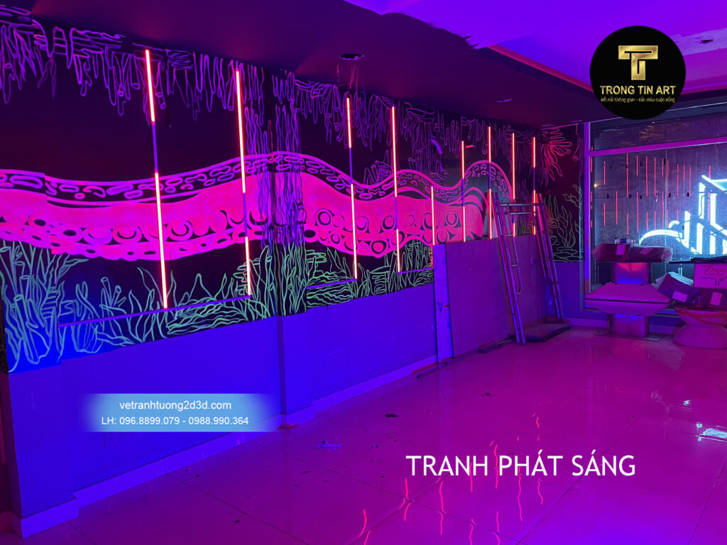 VẼ TRANH TƯỜNG 3D MỸ THUẬT TRỌNG TÍN ART