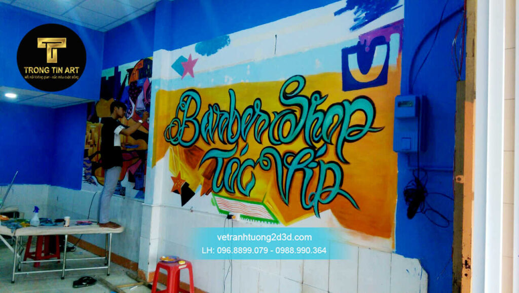 VẼ TRANH TƯỜNG 3D MỸ THUẬT TRỌNG TÍN ART