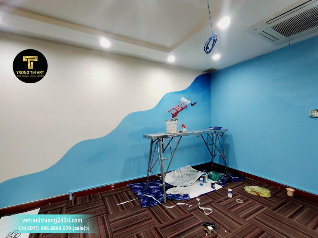 VẼ TRANH TƯỜNG 3D MỸ THUẬT TRỌNG TÍN ART