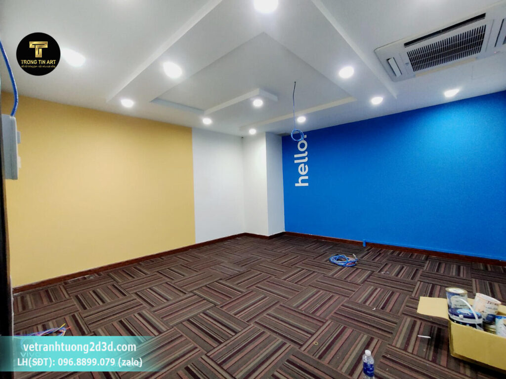 VẼ TRANH TƯỜNG 3D MỸ THUẬT TRỌNG TÍN ART