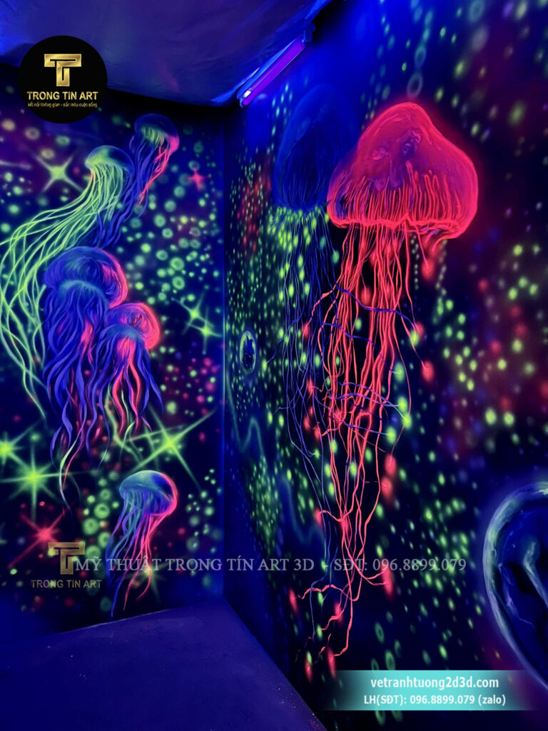 VẼ TRANH TƯỜNG 3D MỸ THUẬT TRỌNG TÍN ART