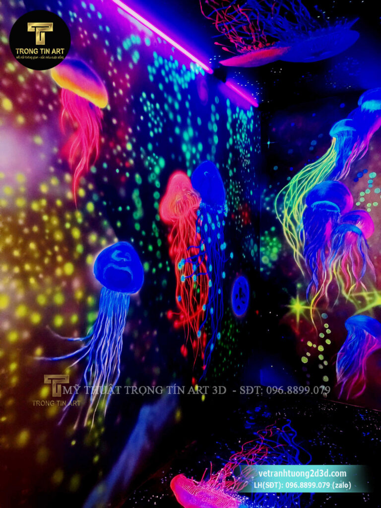 VẼ TRANH TƯỜNG 3D MỸ THUẬT TRỌNG TÍN ART