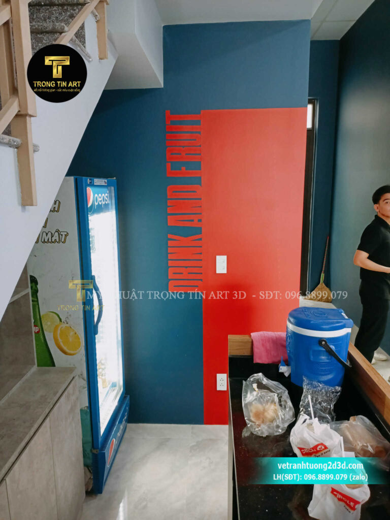 VẼ TRANH TƯỜNG 3D MỸ THUẬT TRỌNG TÍN ART