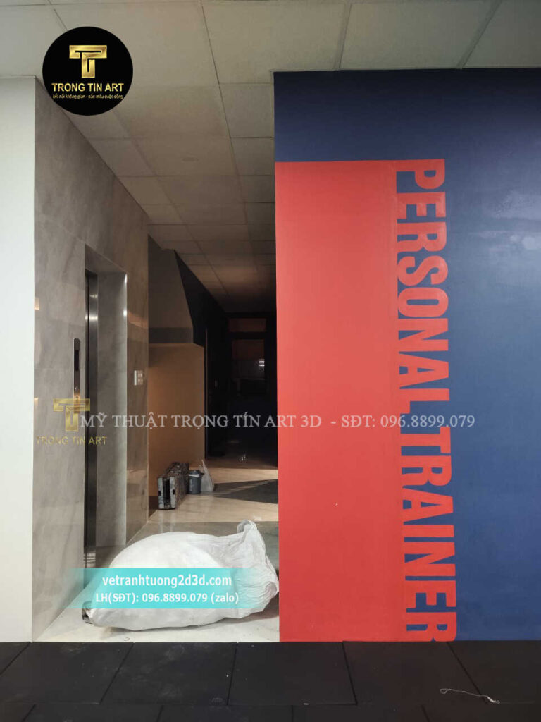VẼ TRANH TƯỜNG 3D MỸ THUẬT TRỌNG TÍN ART