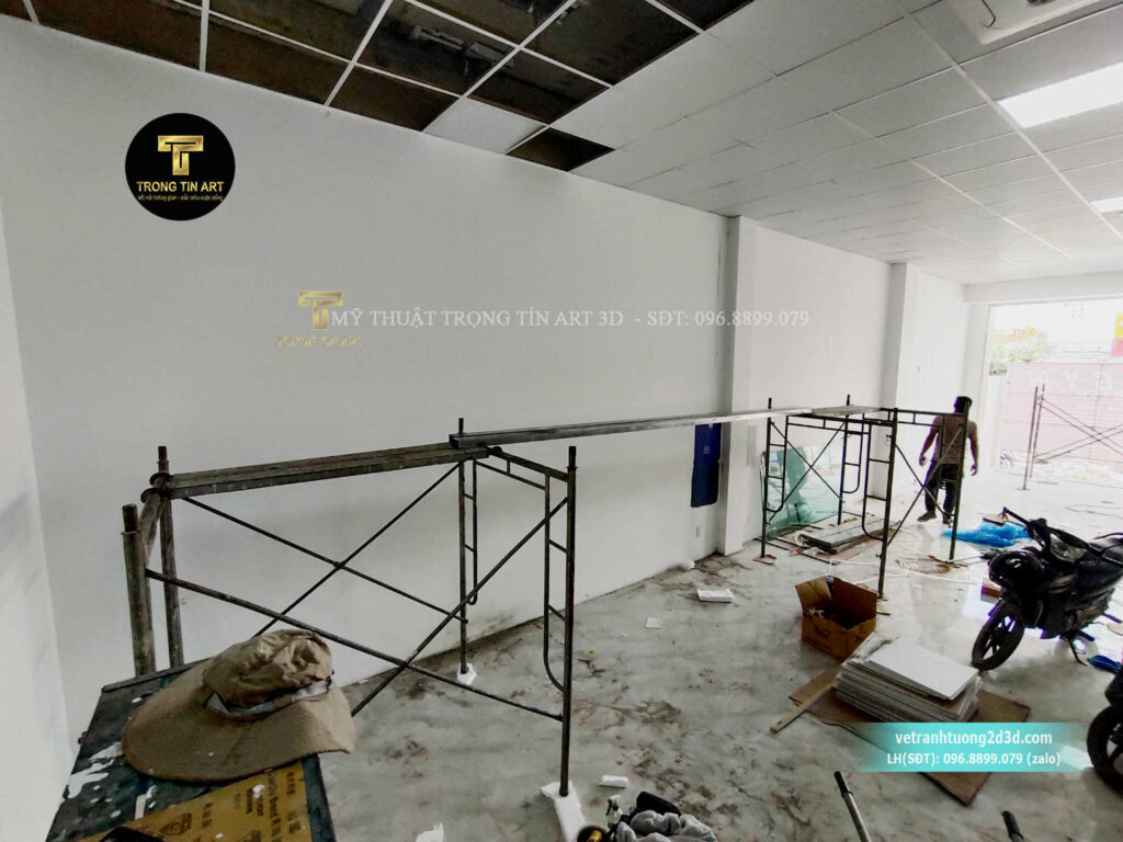 VẼ TRANH TƯỜNG 3D MỸ THUẬT TRỌNG TÍN ART