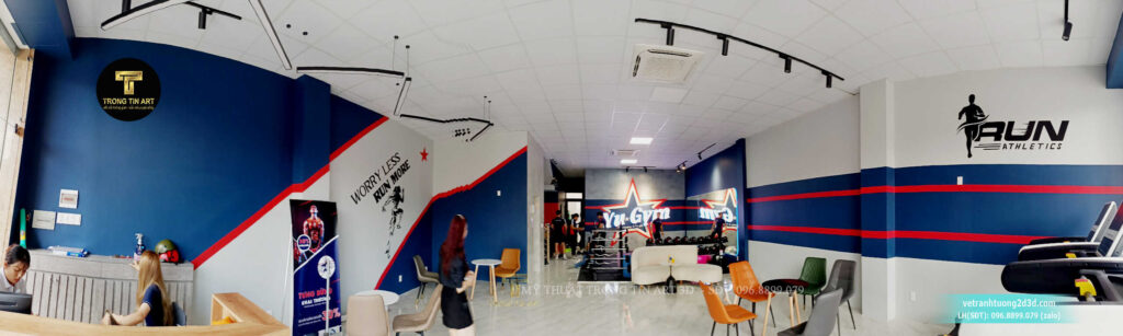 VẼ TRANH TƯỜNG 3D MỸ THUẬT TRỌNG TÍN ART