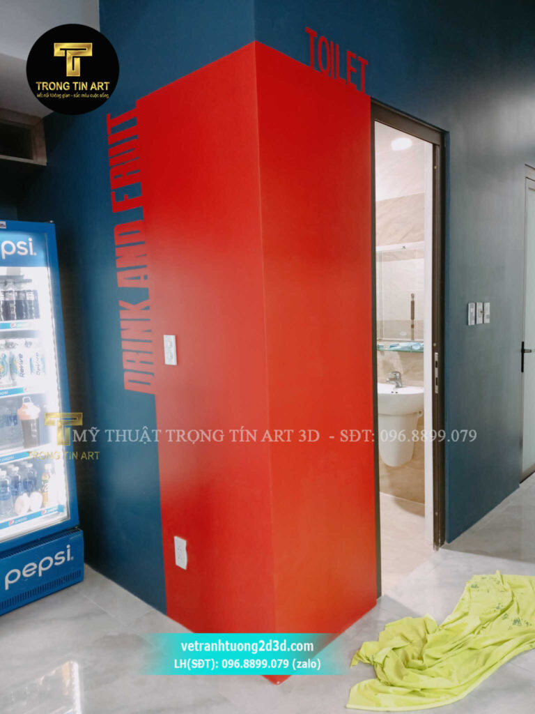 VẼ TRANH TƯỜNG 3D MỸ THUẬT TRỌNG TÍN ART