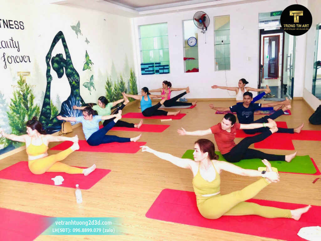 VẼ TRANH TƯỜNG 3D MỸ THUẬT TRỌNG TÍN ART