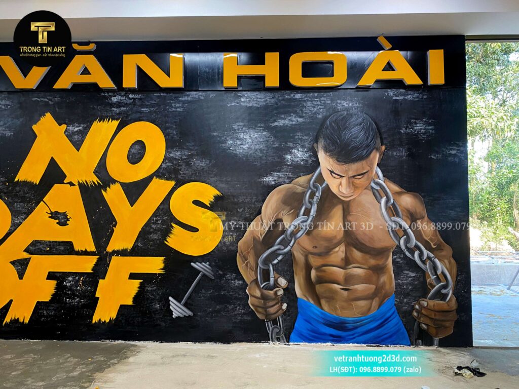VẼ TRANH TƯỜNG 3D MỸ THUẬT TRỌNG TÍN ART
