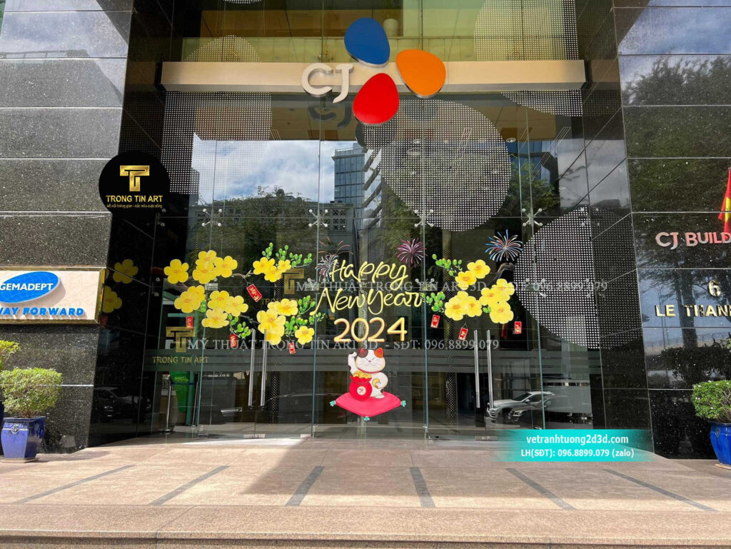 VẼ TRANH TƯỜNG 3D MỸ THUẬT TRỌNG TÍN ART