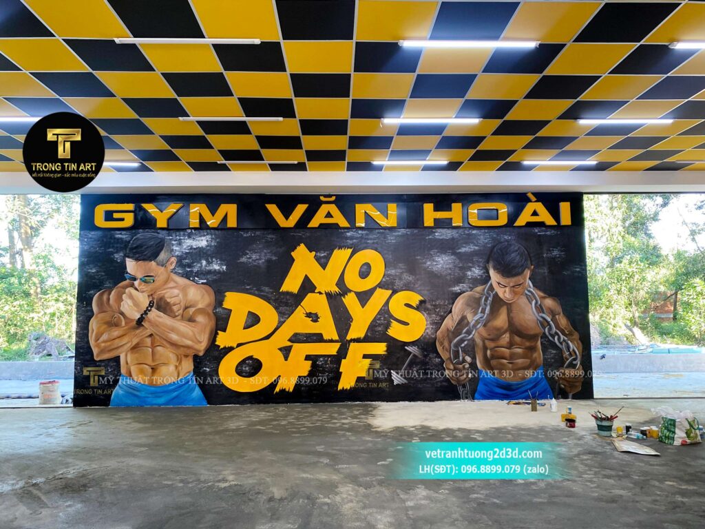 VẼ TRANH TƯỜNG 3D MỸ THUẬT TRỌNG TÍN ART