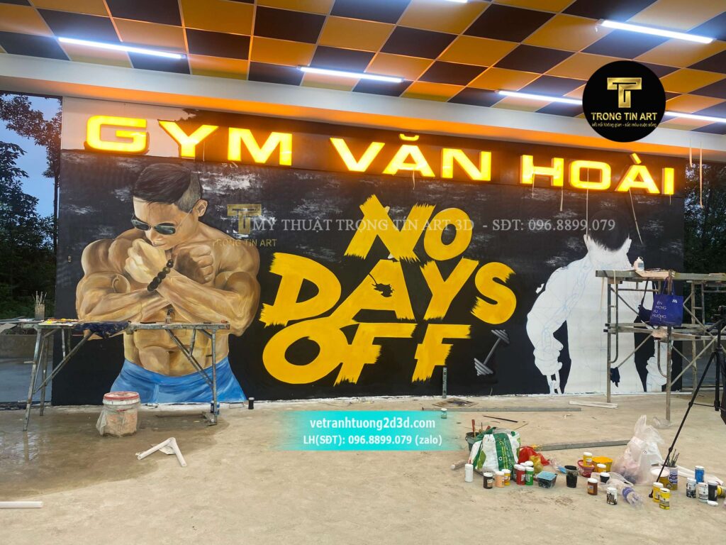 VẼ TRANH TƯỜNG 3D MỸ THUẬT TRỌNG TÍN ART