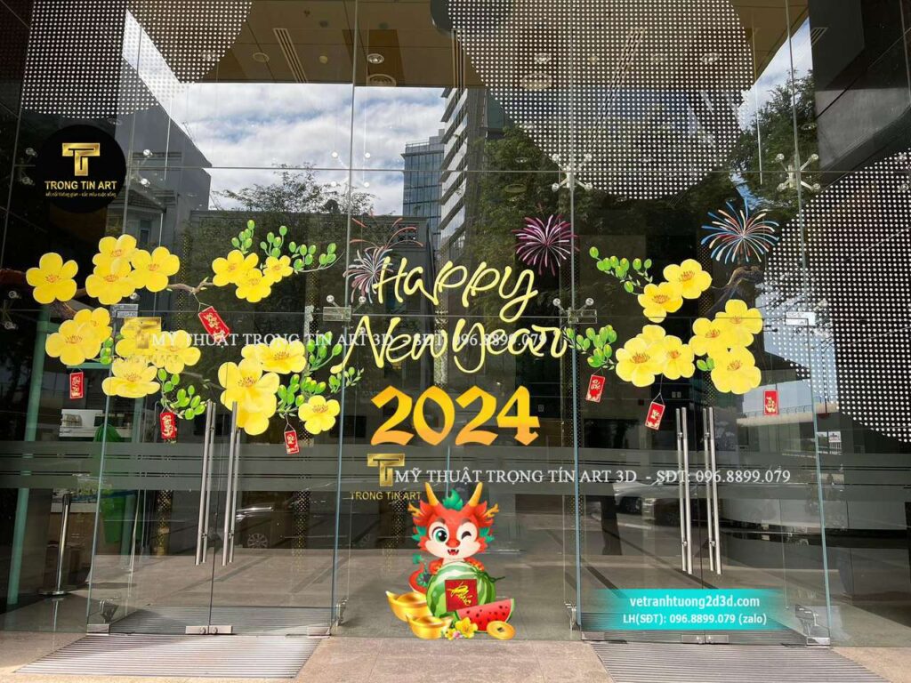 VẼ TRANH TƯỜNG 3D MỸ THUẬT TRỌNG TÍN ART