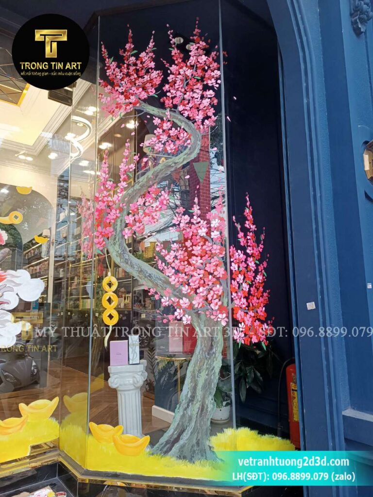 VẼ TRANH TƯỜNG 3D MỸ THUẬT TRỌNG TÍN ART