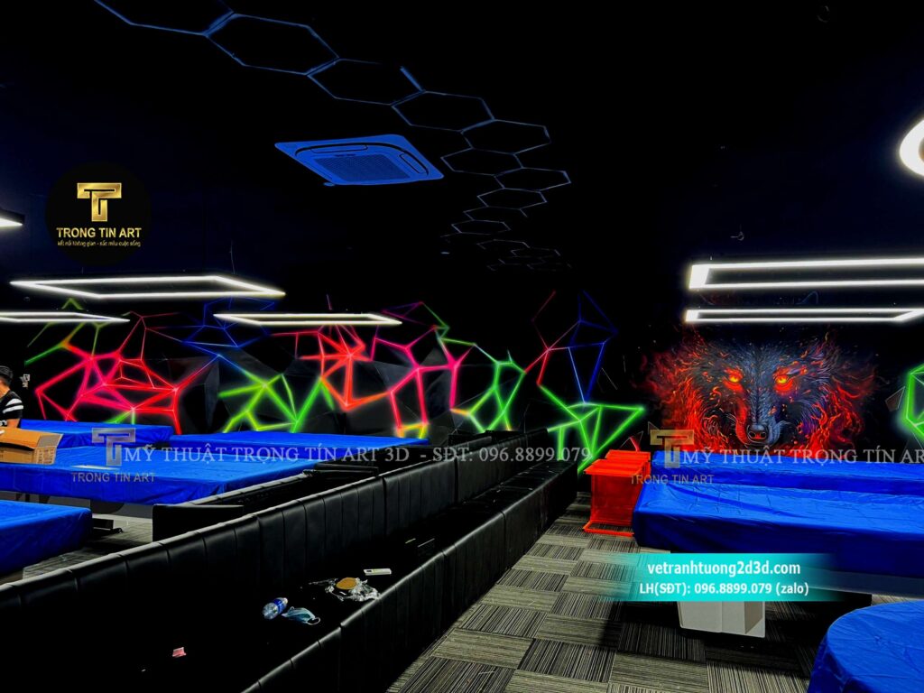 VẼ TRANH TƯỜNG 3D MỸ THUẬT TRỌNG TÍN ART