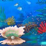 vẽ tranh tường 3d đại dương (6)