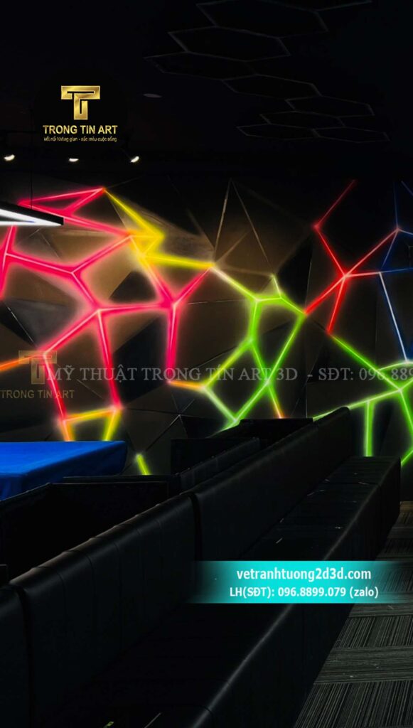 VẼ TRANH TƯỜNG 3D MỸ THUẬT TRỌNG TÍN ART