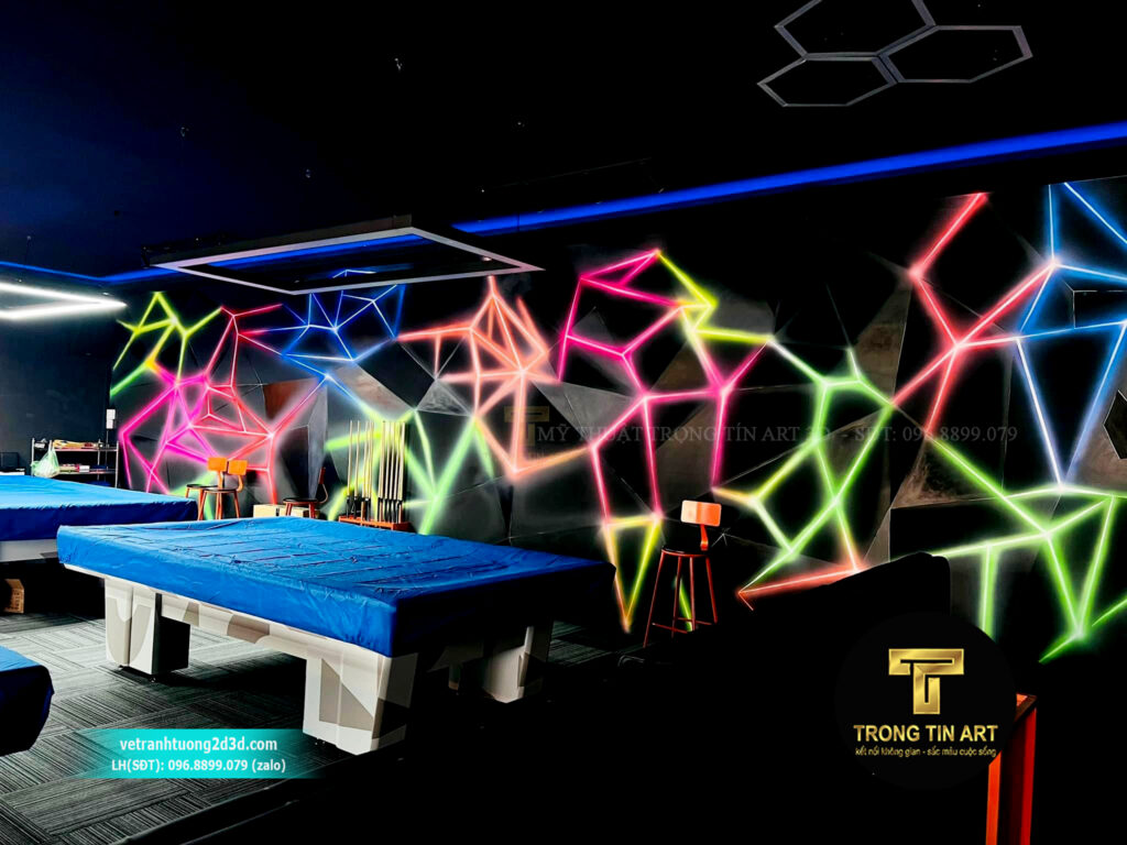 VẼ TRANH TƯỜNG 3D MỸ THUẬT TRỌNG TÍN ART
