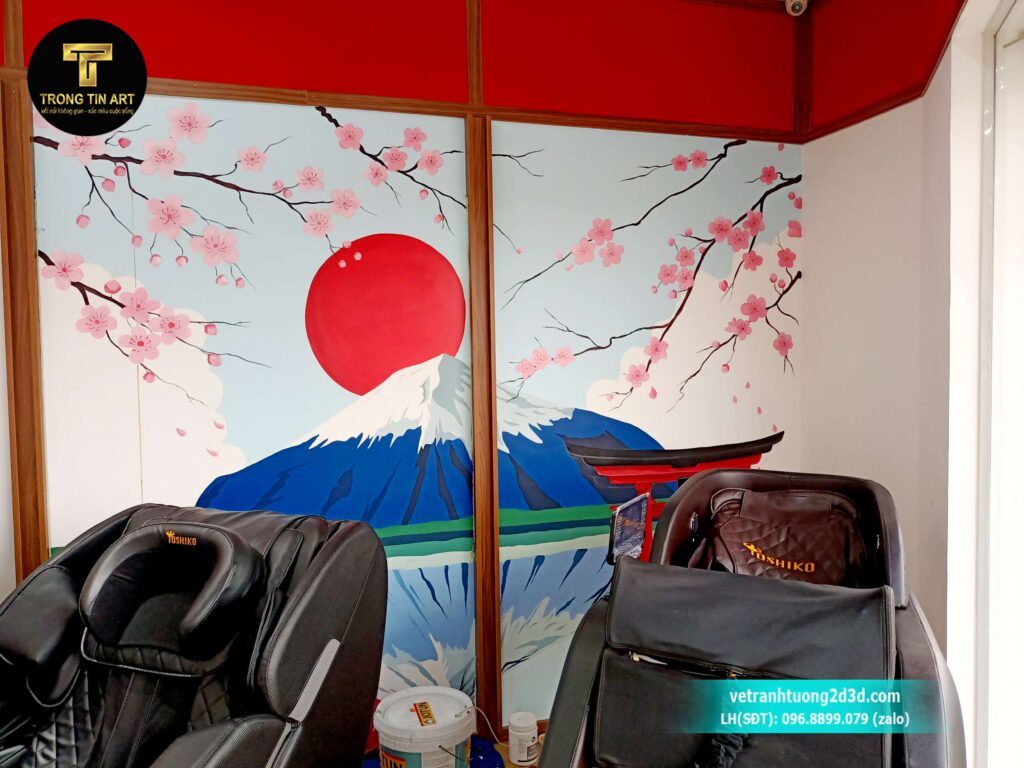 VẼ TRANH TƯỜNG 3D MỸ THUẬT TRỌNG TÍN ART