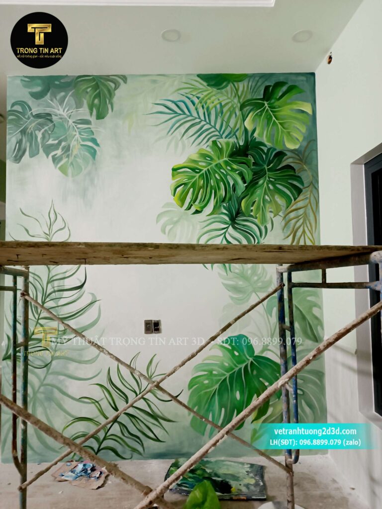 VẼ TRANH TƯỜNG 3D MỸ THUẬT TRỌNG TÍN ART