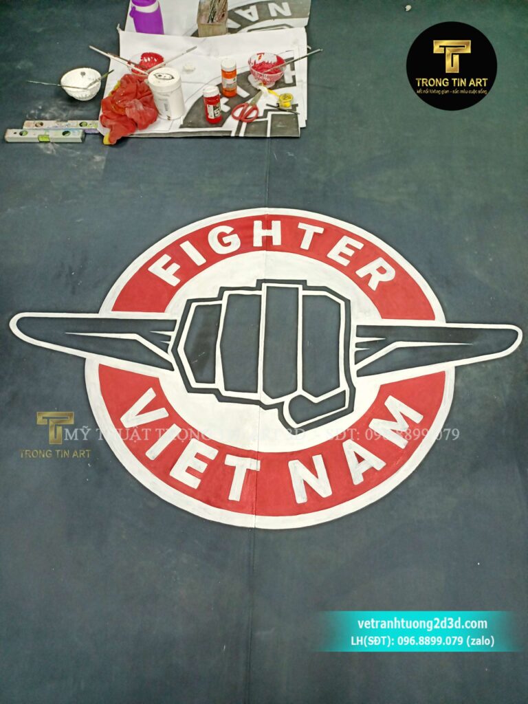 VẼ TRANH TƯỜNG 3D MỸ THUẬT TRỌNG TÍN ART