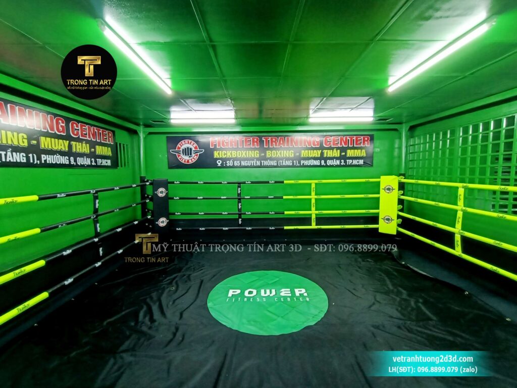 VẼ TRANH TƯỜNG 3D MỸ THUẬT TRỌNG TÍN ART
