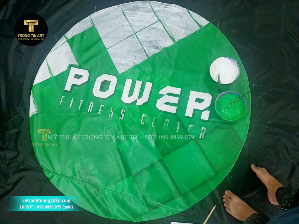 VẼ TRANH TƯỜNG 3D MỸ THUẬT TRỌNG TÍN ART