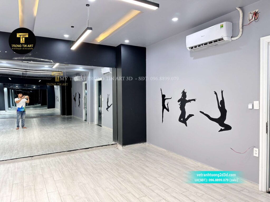 VẼ TRANH TƯỜNG 3D MỸ THUẬT TRỌNG TÍN ART