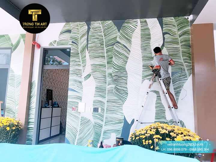 VẼ TRANH TƯỜNG 3D MỸ THUẬT TRỌNG TÍN ART