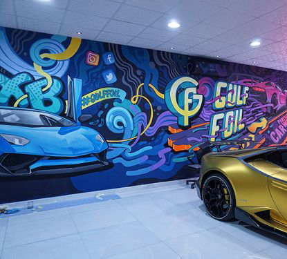 VẼ TRANH TƯỜNG 3D MỸ THUẬT TRỌNG TÍN ART