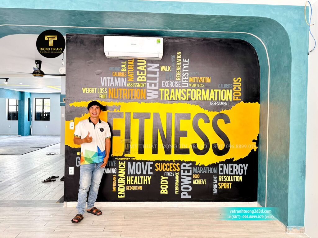 VẼ TRANH TƯỜNG 3D MỸ THUẬT TRỌNG TÍN ART