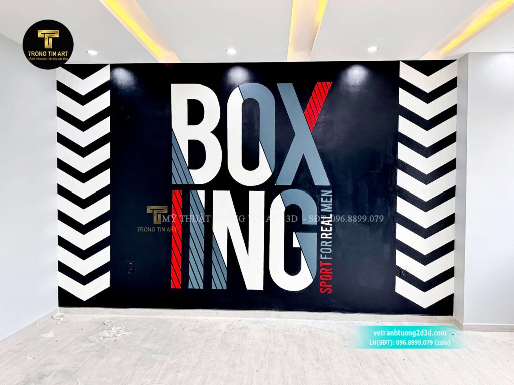 VẼ TRANH TƯỜNG 3D MỸ THUẬT TRỌNG TÍN ART