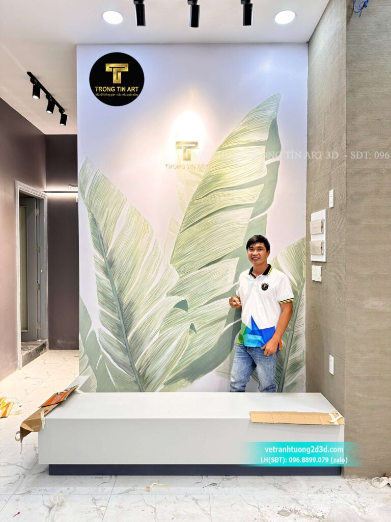 VẼ TRANH TƯỜNG 3D MỸ THUẬT TRỌNG TÍN ART