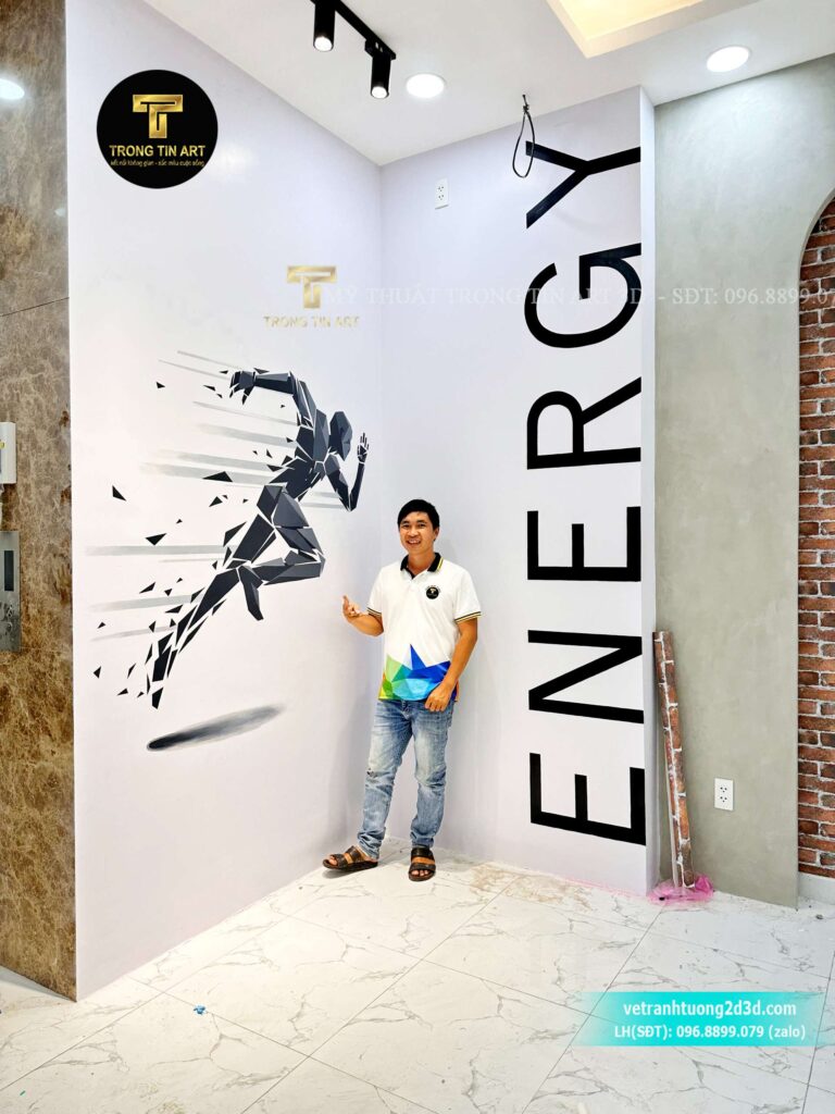 VẼ TRANH TƯỜNG 3D MỸ THUẬT TRỌNG TÍN ART