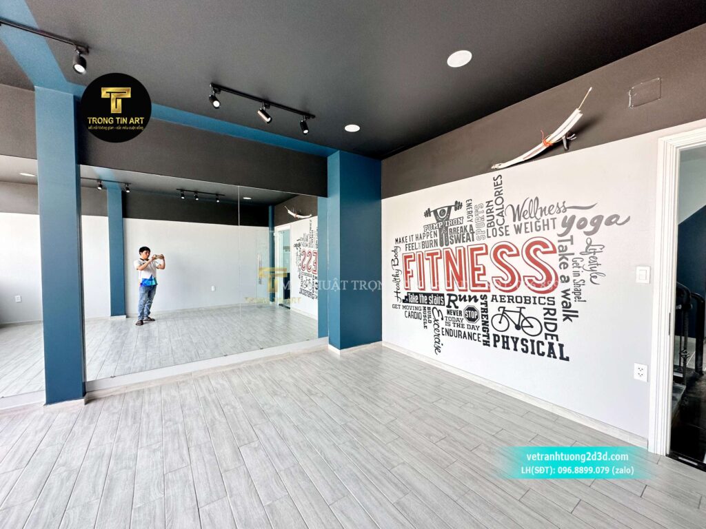 VẼ TRANH TƯỜNG 3D MỸ THUẬT TRỌNG TÍN ART