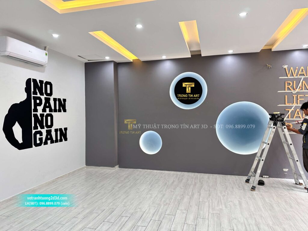 VẼ TRANH TƯỜNG 3D MỸ THUẬT TRỌNG TÍN ART
