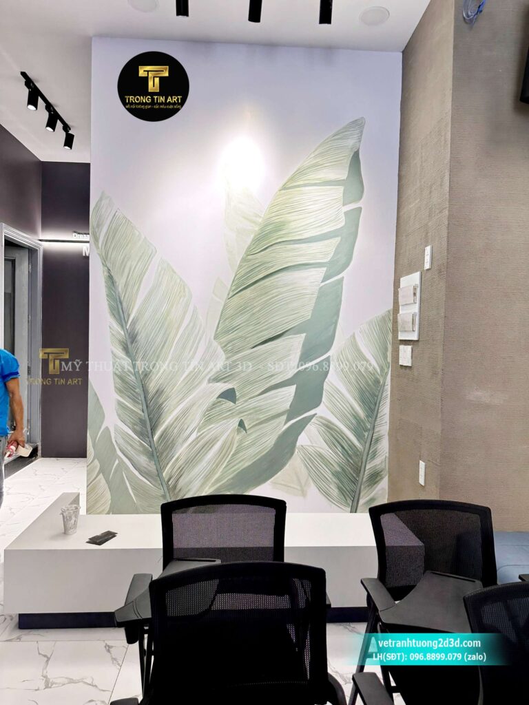 VẼ TRANH TƯỜNG 3D MỸ THUẬT TRỌNG TÍN ART