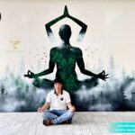 vẽ tranh tường phòng tập yoga (3)