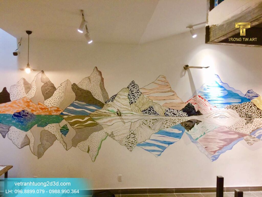 VẼ TRANH TƯỜNG 3D MỸ THUẬT TRỌNG TÍN ART