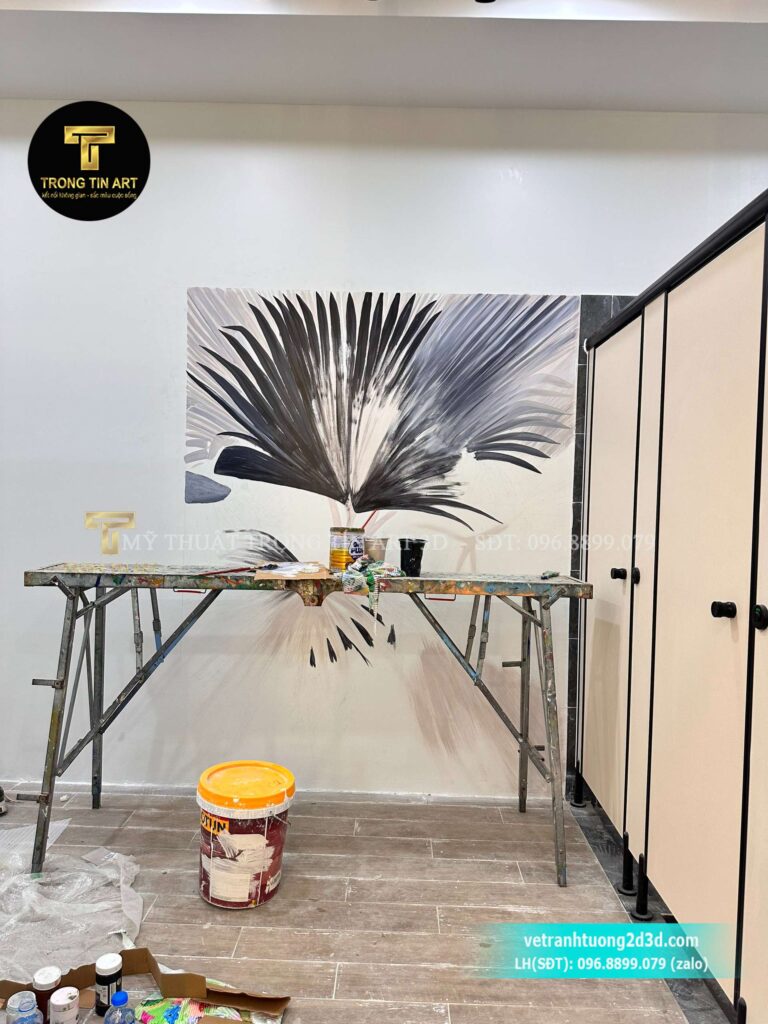 VẼ TRANH TƯỜNG 3D MỸ THUẬT TRỌNG TÍN ART