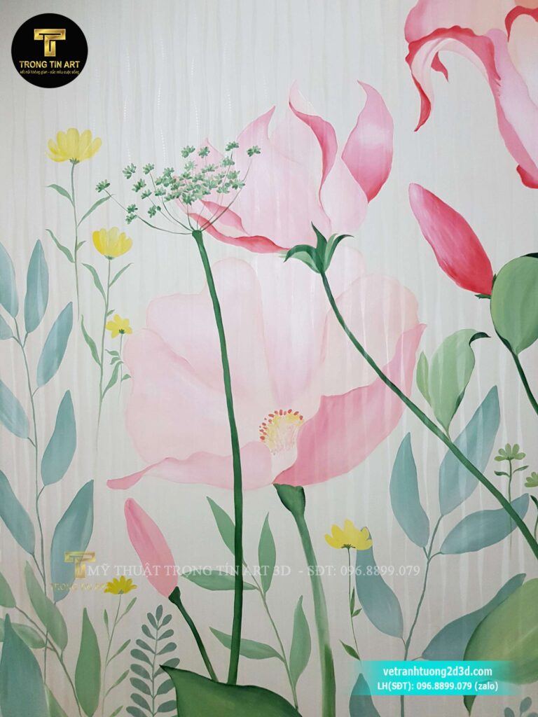 VẼ TRANH TƯỜNG 3D MỸ THUẬT TRỌNG TÍN ART
