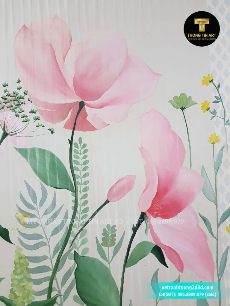 VẼ TRANH TƯỜNG 3D MỸ THUẬT TRỌNG TÍN ART